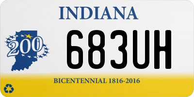 IN license plate 683UH