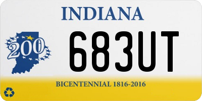 IN license plate 683UT