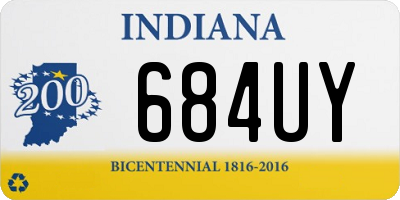 IN license plate 684UY