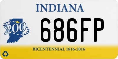 IN license plate 686FP