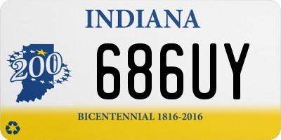 IN license plate 686UY
