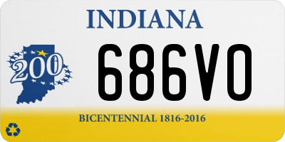 IN license plate 686VO