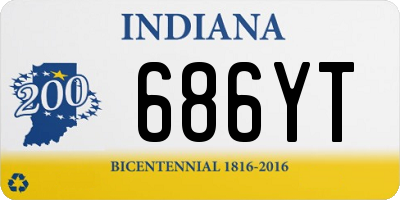 IN license plate 686YT