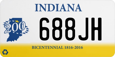 IN license plate 688JH