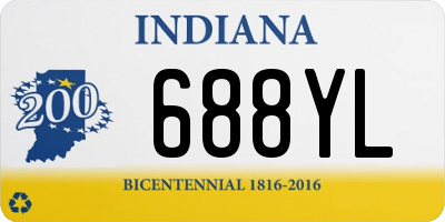 IN license plate 688YL