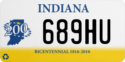 IN license plate 689HU