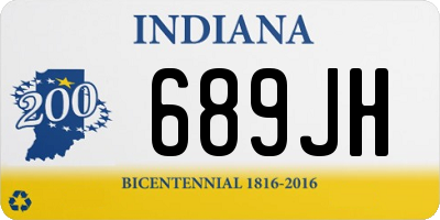 IN license plate 689JH