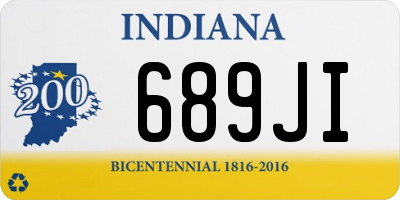 IN license plate 689JI