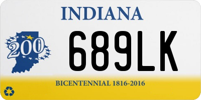 IN license plate 689LK