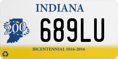 IN license plate 689LU