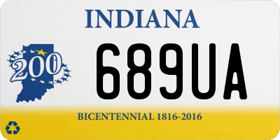 IN license plate 689UA