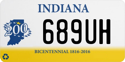 IN license plate 689UH