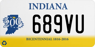 IN license plate 689VU