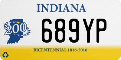 IN license plate 689YP