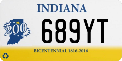 IN license plate 689YT