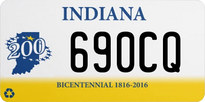 IN license plate 690CQ