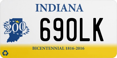 IN license plate 690LK