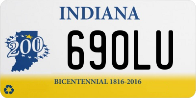 IN license plate 690LU