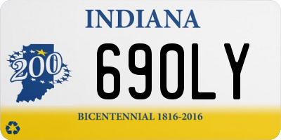 IN license plate 690LY