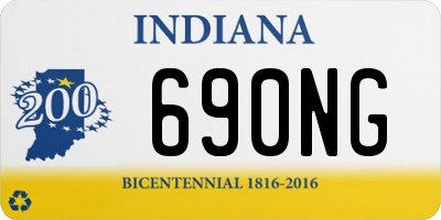 IN license plate 690NG