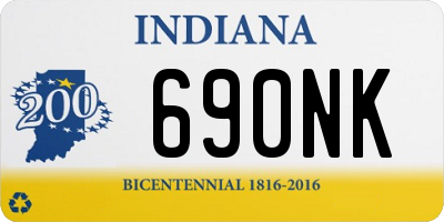 IN license plate 690NK