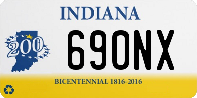 IN license plate 690NX