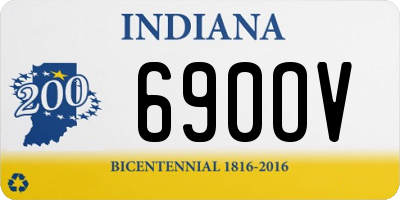 IN license plate 690OV