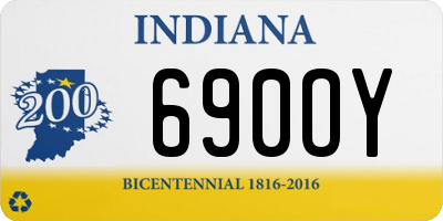 IN license plate 690OY