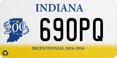 IN license plate 690PQ