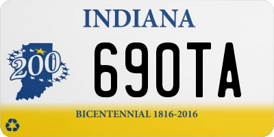 IN license plate 690TA