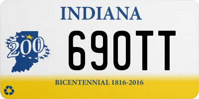 IN license plate 690TT