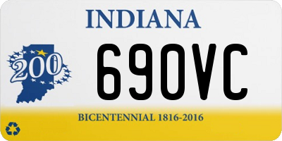 IN license plate 690VC