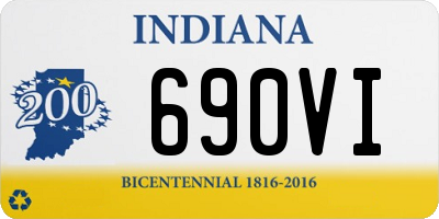 IN license plate 690VI