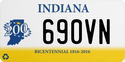 IN license plate 690VN