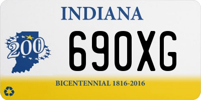 IN license plate 690XG