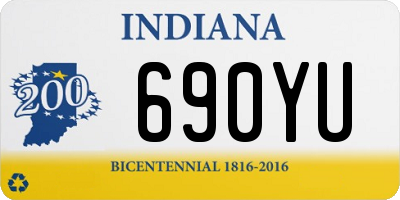 IN license plate 690YU