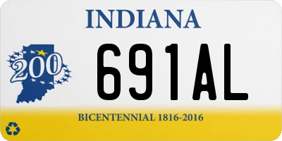IN license plate 691AL