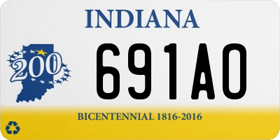 IN license plate 691AO