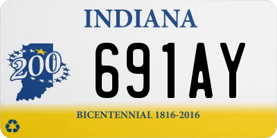 IN license plate 691AY