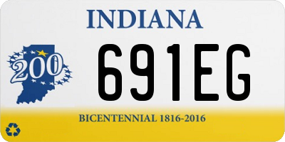 IN license plate 691EG