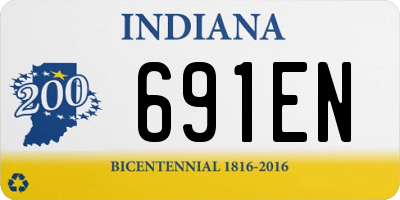 IN license plate 691EN