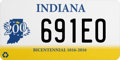 IN license plate 691EO