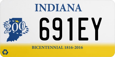 IN license plate 691EY