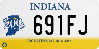 IN license plate 691FJ