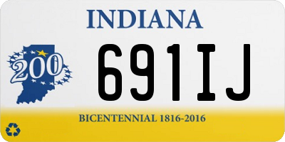 IN license plate 691IJ