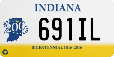 IN license plate 691IL