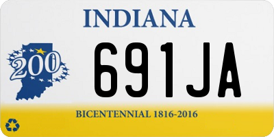 IN license plate 691JA