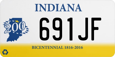 IN license plate 691JF