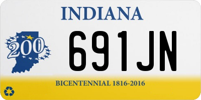 IN license plate 691JN