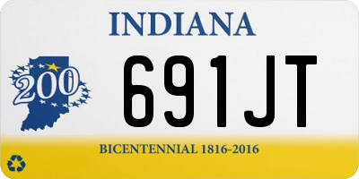 IN license plate 691JT